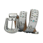 Rhinestone belt