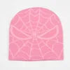 Spider web beanie