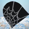 Spider web beanie