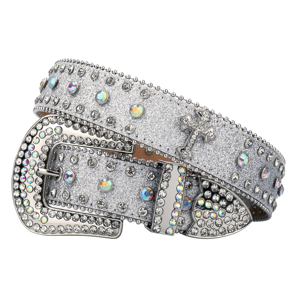 Rhinestone belt