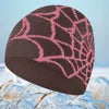 Spider web beanie