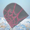 Spider web beanie