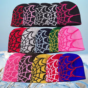 Spider web beanie