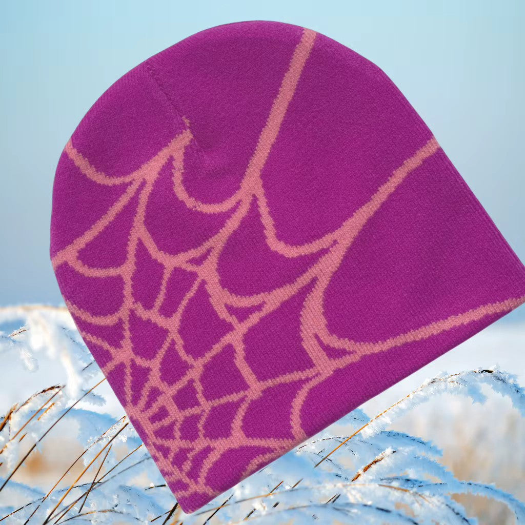 Purple / Peach Web